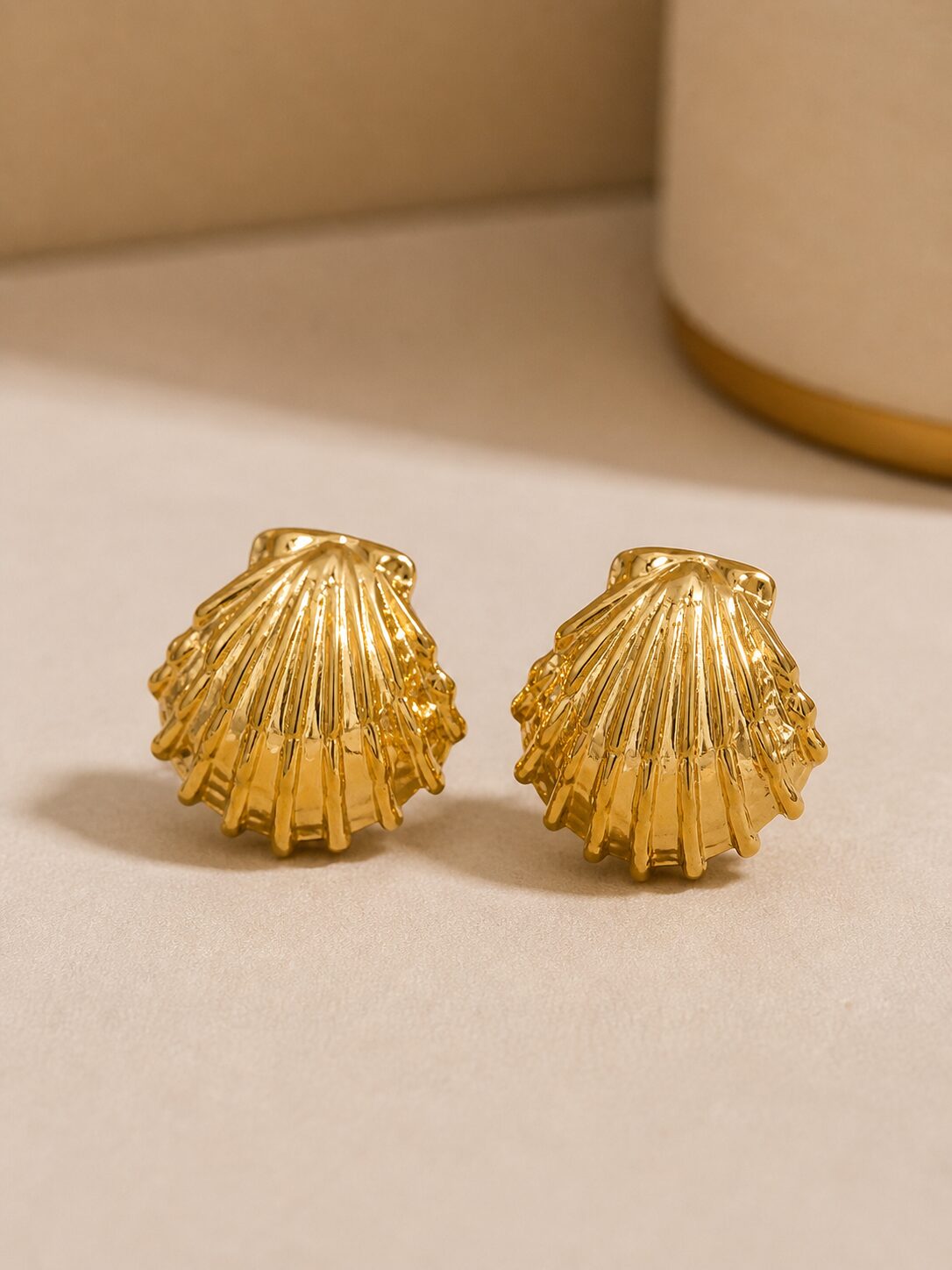 Gold Anti-tarnish earring