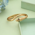 Gold Color Openable Anti Tarnish Bracelet With Premium Quality Modern Jewelry Style