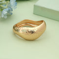 Gold Color Openable Anti Tarnish Bracelet With Stylish Elegant Everyday Wear Design - Gold