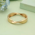 Gold Color Openable Anti Tarnish Bracelet With Designer Minimal Fashion Design - Gold
