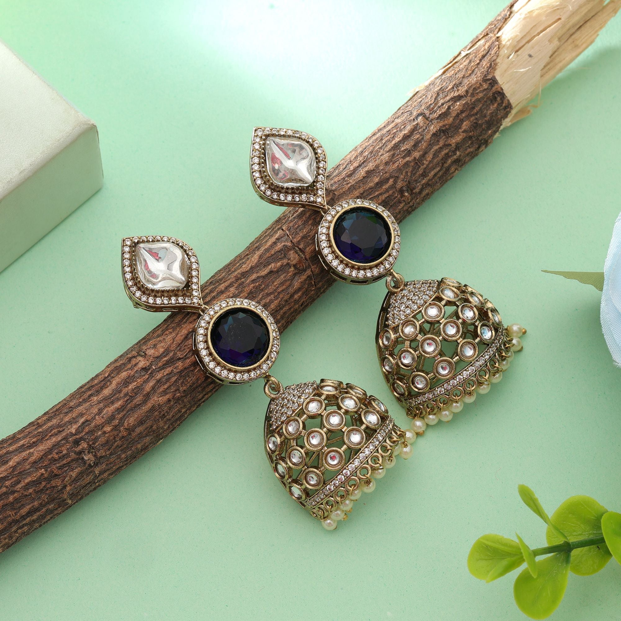 American Diamond Earrings Elegant Modern Party Wear Jewelry Collection