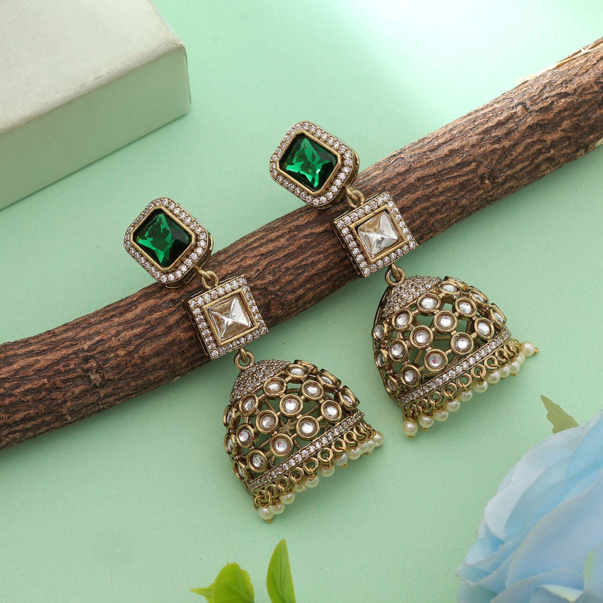 American Diamond Earrings Elegant Minimal Daily Wear Jewelry