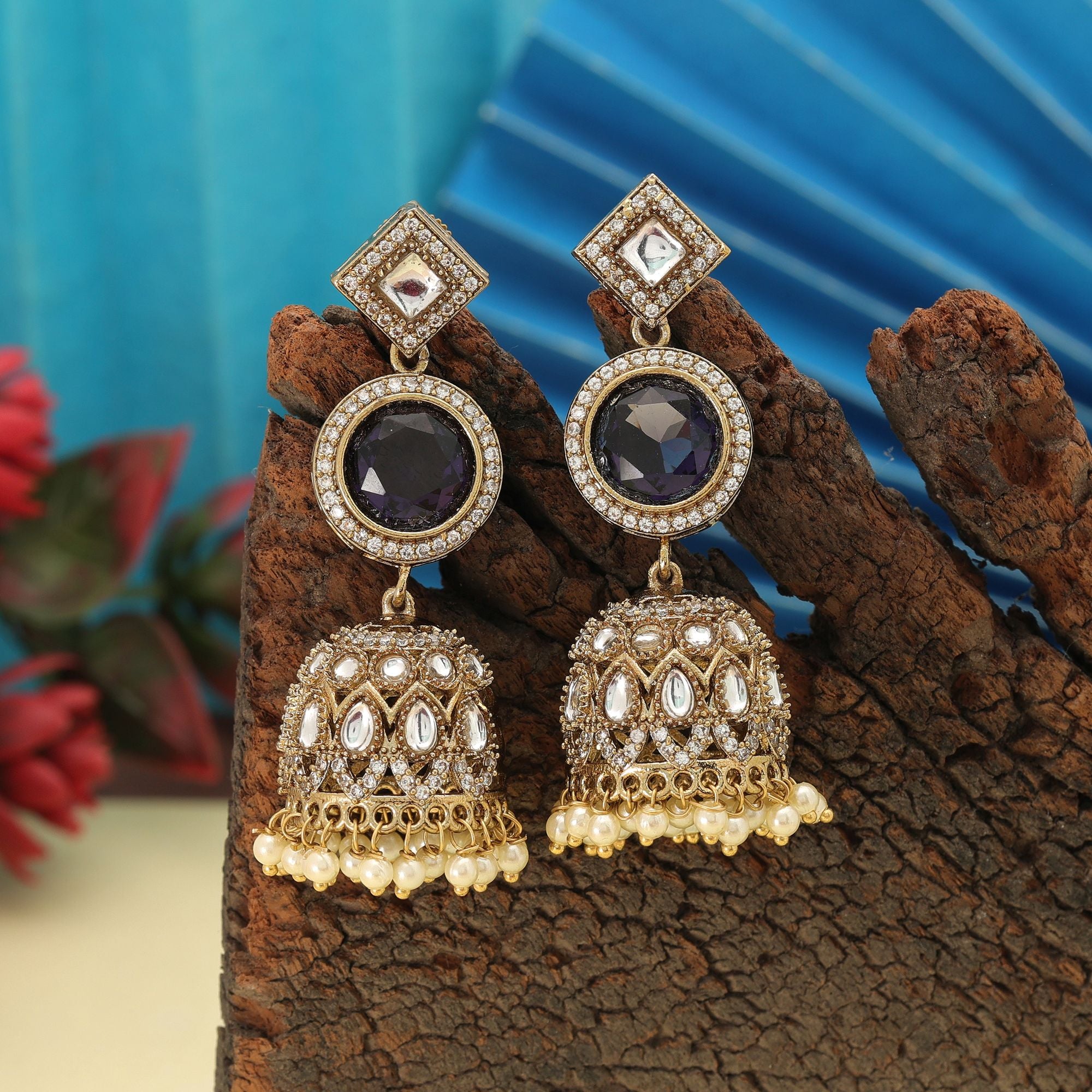 American Diamond Earrings Elegant Lightweight Daily Wear Jewelry Collection