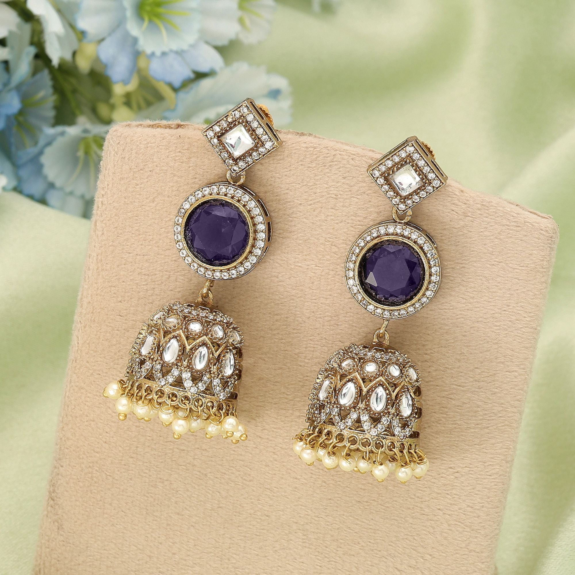 American Diamond Earrings Elegant Lightweight Daily Wear Jewelry Collection