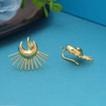 Gold Color Amrapali Earrings Perfect For Cultural Events And Festive Styling - Gold
