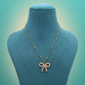 Gold Color Stainless Steel Anti Tarnish Necklace With Refined Shine For Long Term Wear