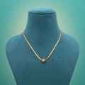 Gold Color Stainless Steel Anti Tarnish Necklace Suitable For Daily Use Without Fading