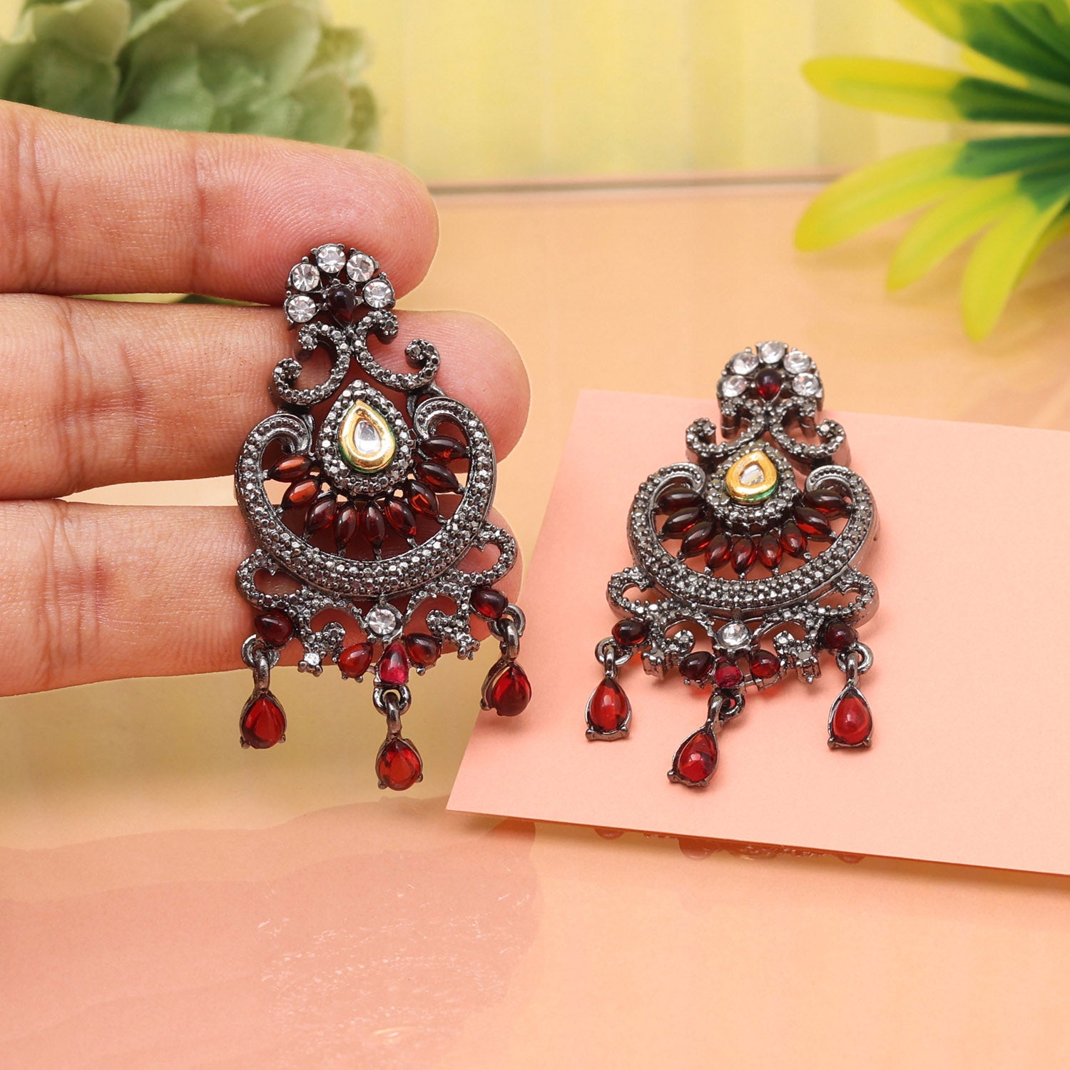 Vibrant Orange Color Fashion Earrings That Make Your Outfit Stand Out - Orange
