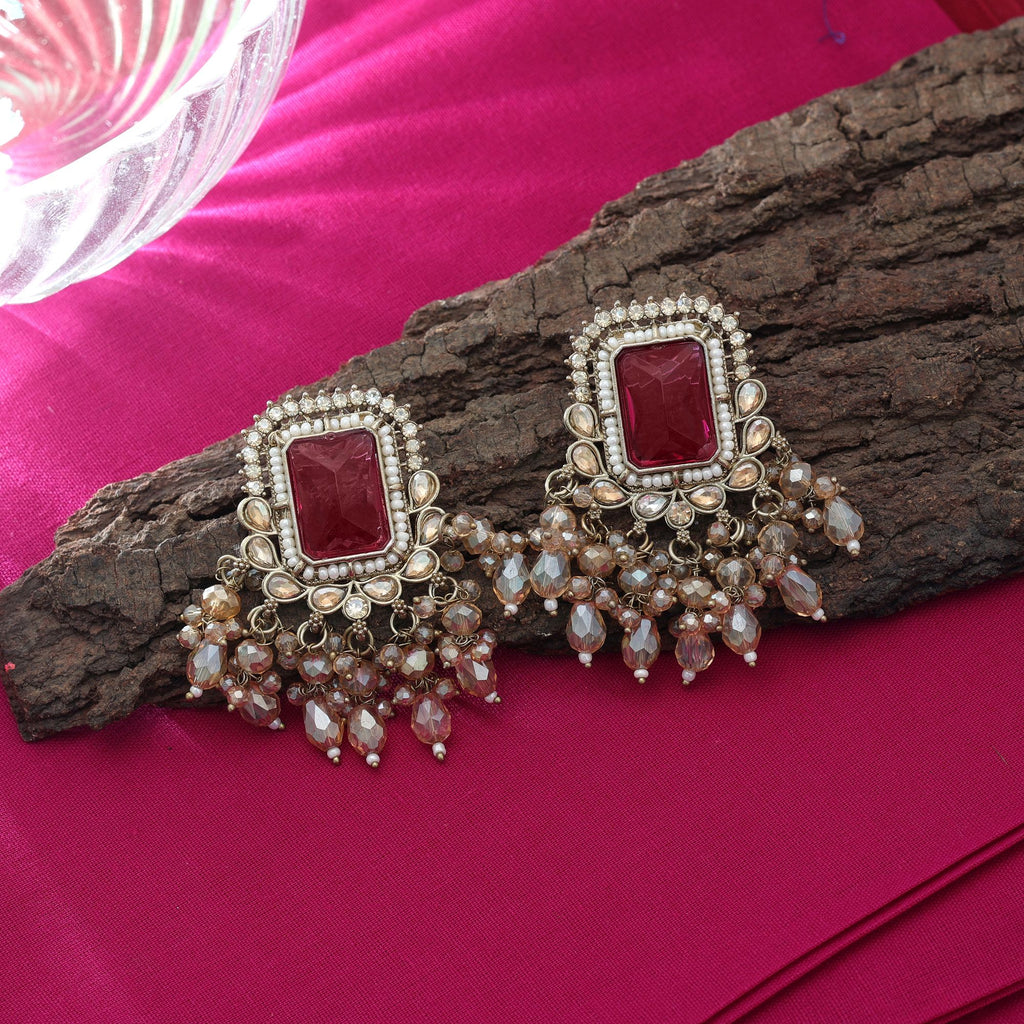 Gorgeous Kundan Earrings For Wedding Party Looks