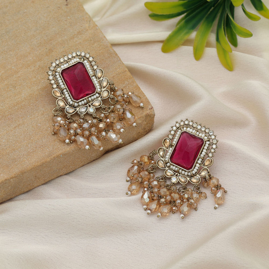 Gorgeous Kundan Earrings For Wedding Party Looks