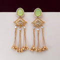 Handcrafted Long Kashmiri Earrings For Elegant Indian Look