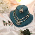 Elegant Kundan Necklace Set With Traditional Royal Ethnic Bridal Design