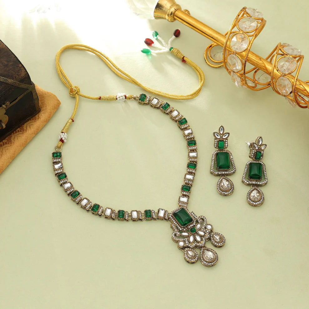 Premium Kundan Necklace Set For Women Traditional Festive Jewelry Collection