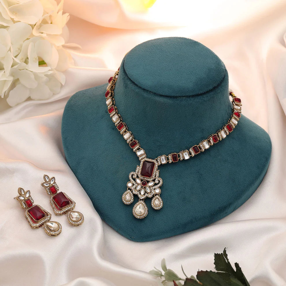 Premium Kundan Necklace Set For Women Traditional Festive Jewelry Collection