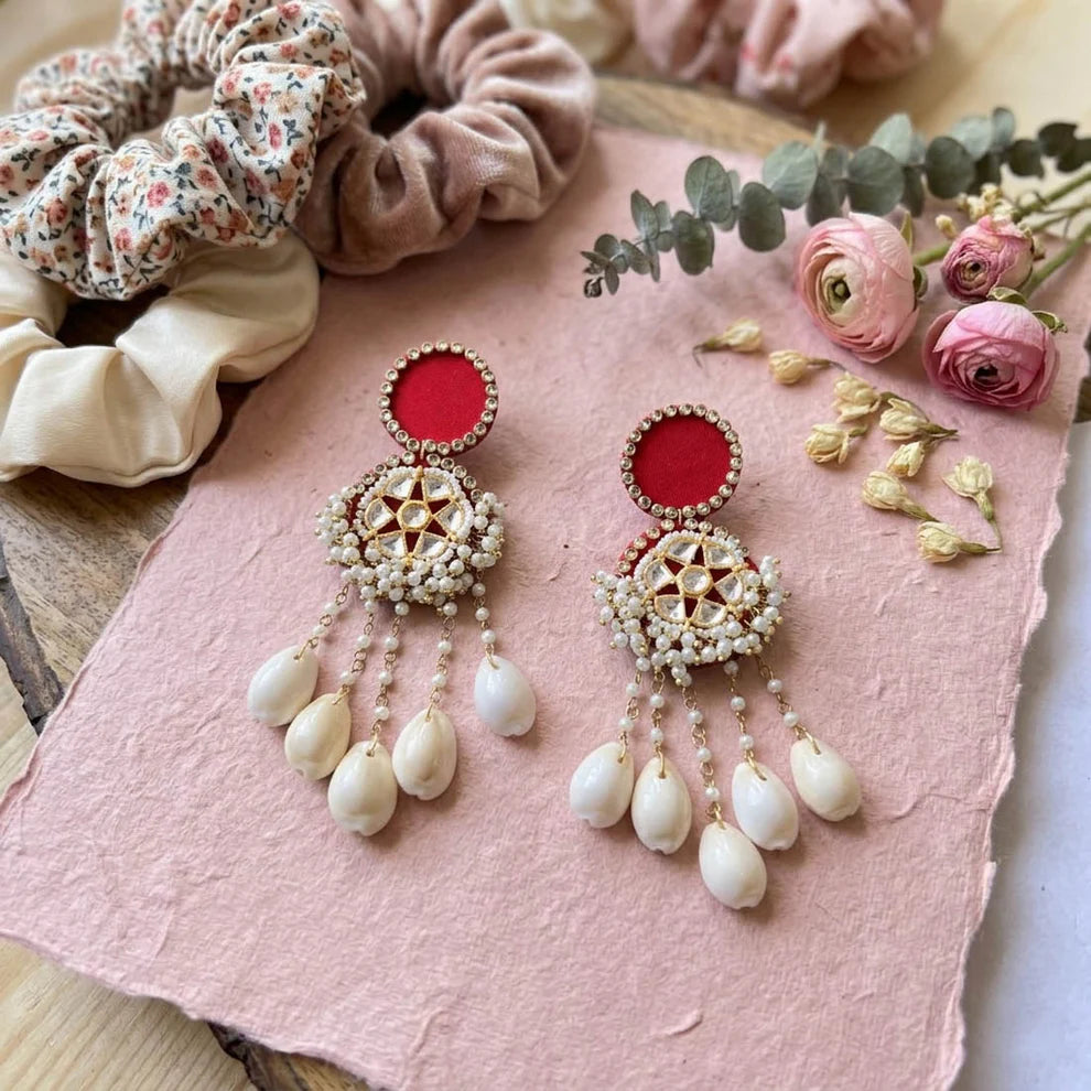 Simple Handcraft Earrings Elegant Everyday Ethnic Jewelry Style