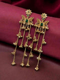 Elegant Butterfly Kashmiri Jhumka Earrings with Stunning Traditional Jewelry- Green