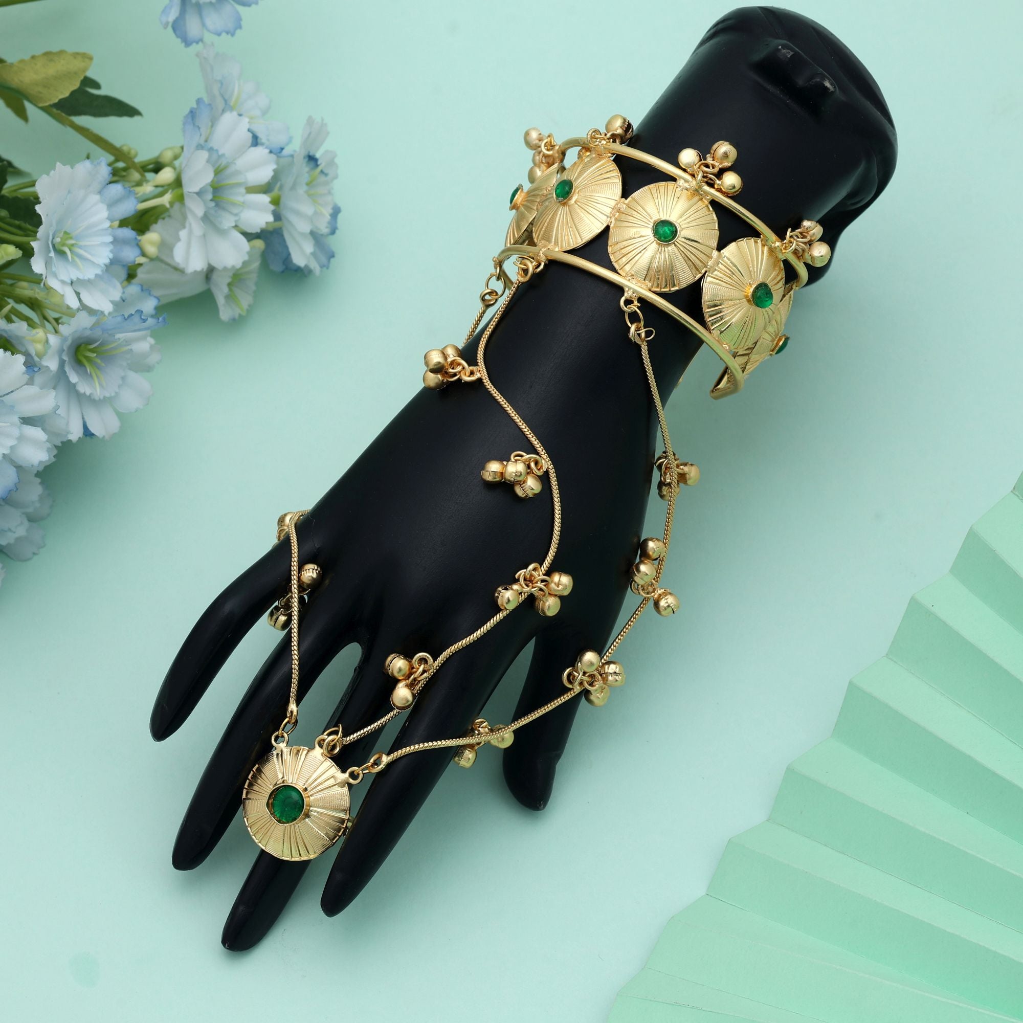 Hath Phool Stylish Ethnic Hand Jewelry Festive Traditional Design