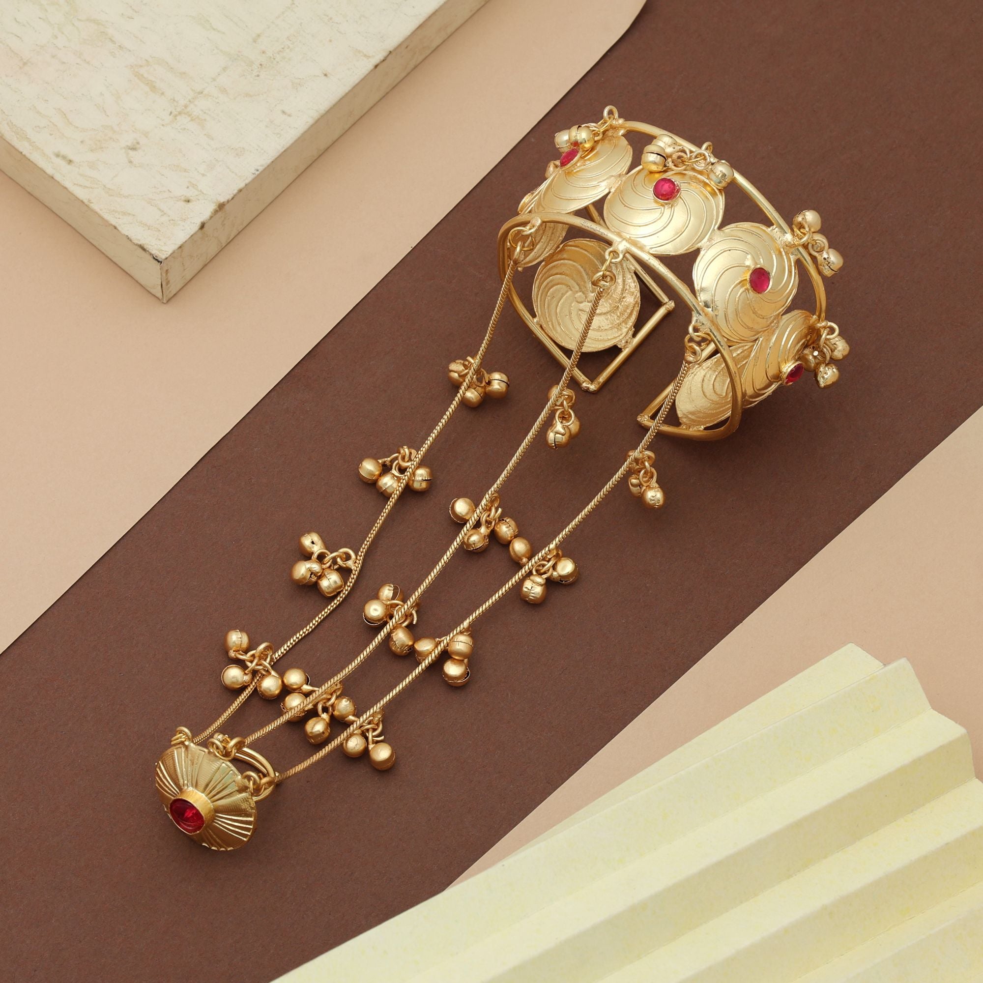 Hath Phool Stylish Ethnic Hand Jewelry Festive Traditional Design