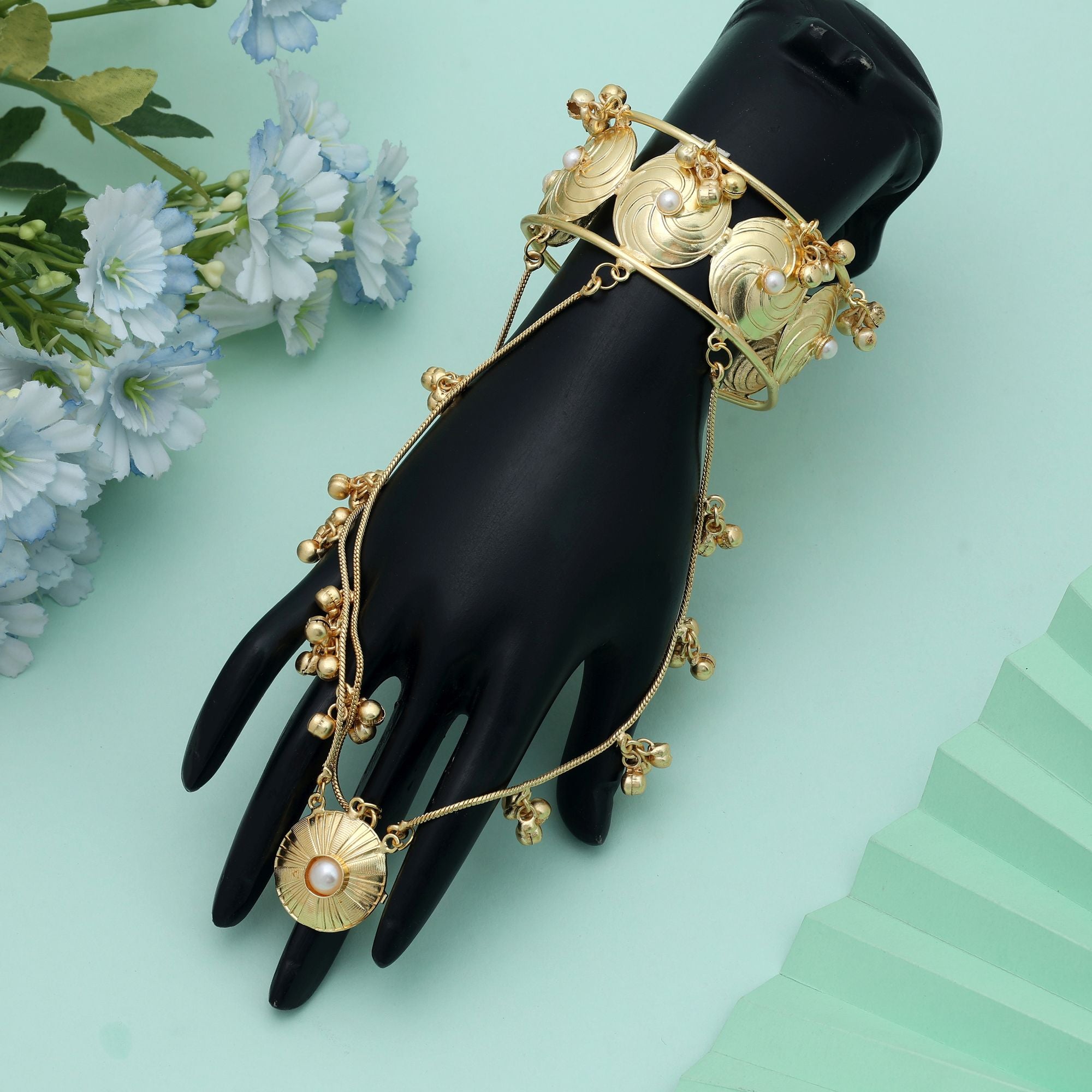 Hath Phool Stylish Ethnic Hand Jewelry Festive Traditional Design