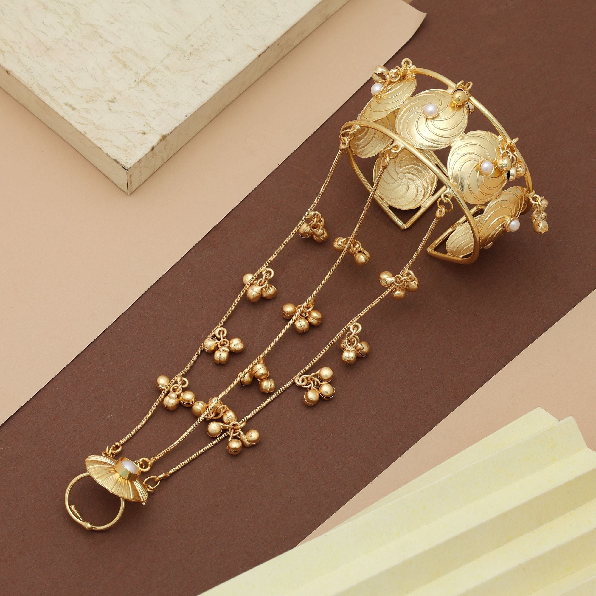 Hath Phool Stylish Ethnic Hand Jewelry Festive Traditional Design