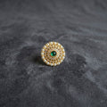 Green Color Elegant Fashion Rings Classic Ethnic Jewelry Style - Green