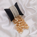 Gold Color 1 Set Of Fashion Bangle Size: 2.4