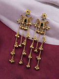 Elegant Butterfly Kashmiri Jhumka Earrings with Stunning Traditional Jewelry- Black