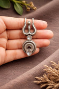 Oxidized Trishul Hairpin Unique Divine Design Jewelry For Women